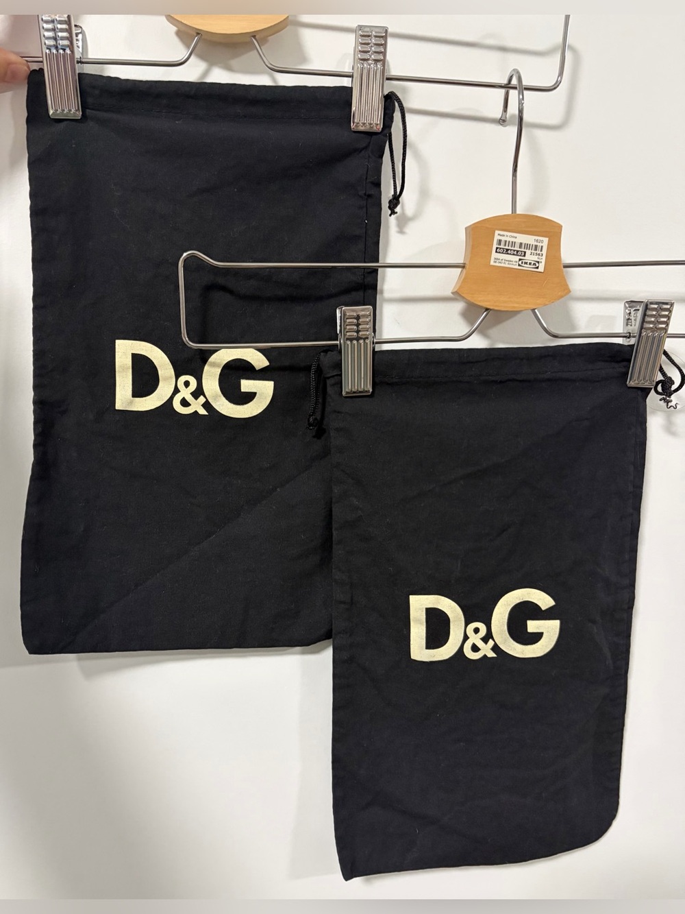Designer dust bags - D&G Dolce & Gabbana